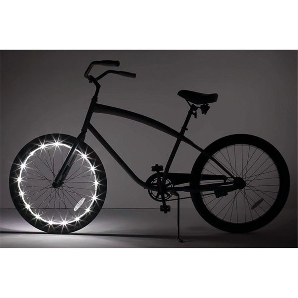 Happylight Wheel LED Bicycle Light Kit with ABS Plastics & Polyurethane & Electronics HA1678131